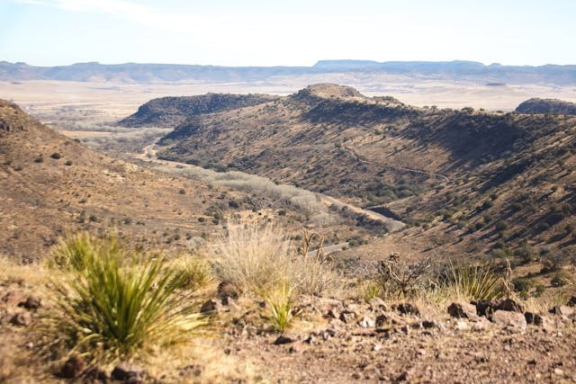 Scenic View of Mountains in Fort Davis, Texas
