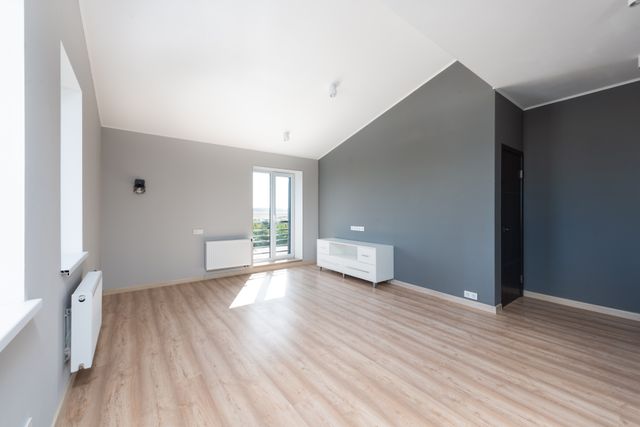 a rental with newly painted walls
