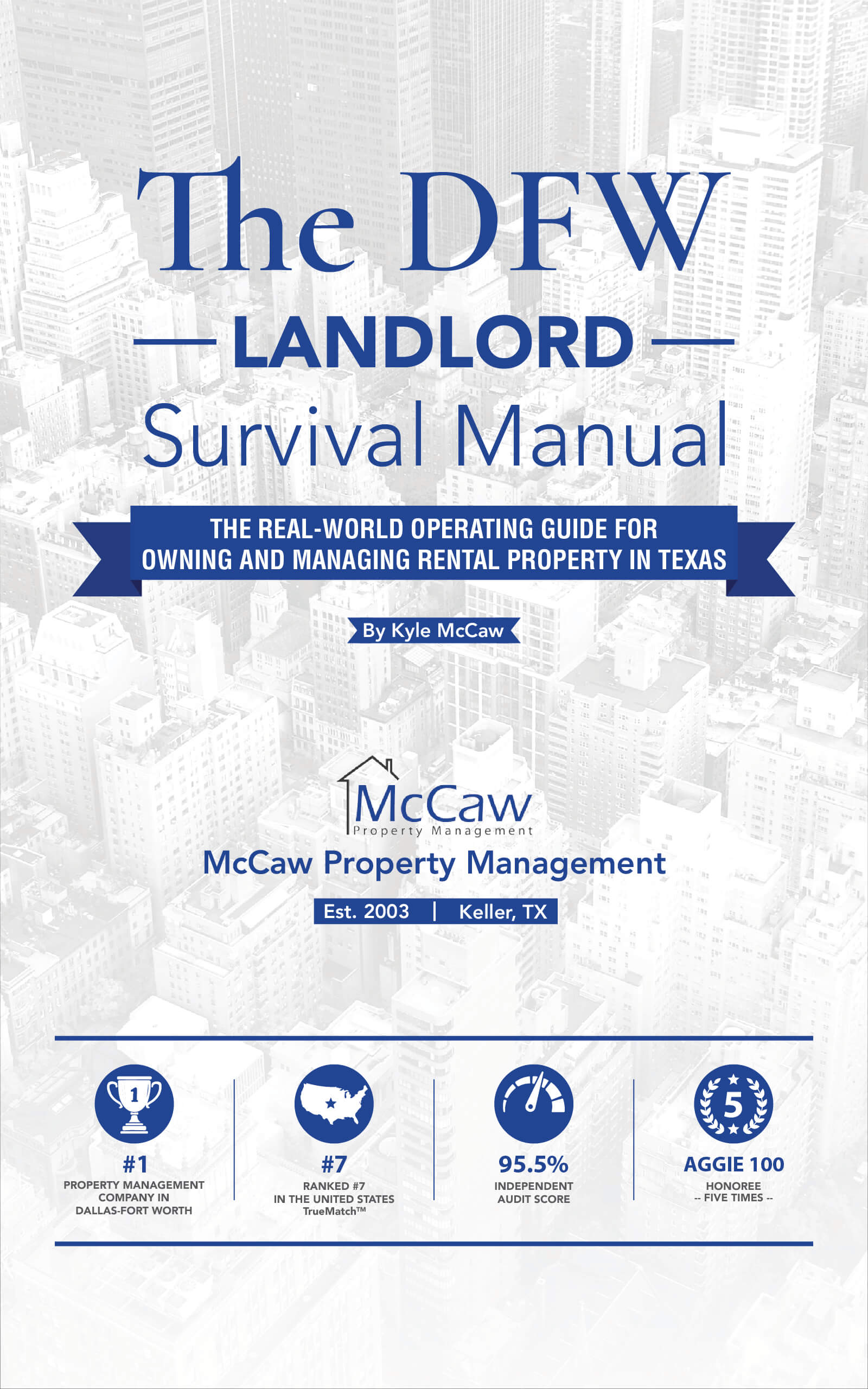 Cover of The DFW Landlord Survival Manual by Kyle McCaw